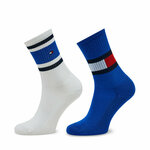 Set od 2 para dječjih visokih čarapa Tommy Hilfiger 394020001 Ultra Blue 025