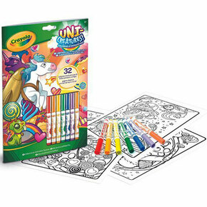 Crayola: Colour &amp; Activity životinjski kutak sa 7 markera