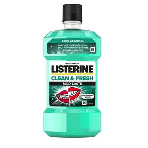 Listerine Clean &amp; Fresh Mild Taste Mouthwash vodice za ispiranje usta 500 ml
