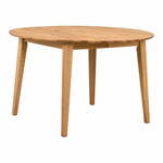 Okrugao proširiv blagovaonski stol od punog hrasta u prirodnoj boji ø 120 cm Filippa – Rowico