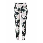 HKMX Sportske hlače svijetlozelena / roza / crna / bijela