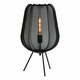 Crna stolna lampa (visina 60 cm) Plumeria - Light &amp; Living