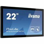 Iiyama TF2234MC-B7 monitor, IPS, 21.5", 16:9, 1920x1080, HDMI, Display port, VGA (D-Sub), USB