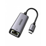 Ugreen mrežna kartica, USB-C, crna (50737)