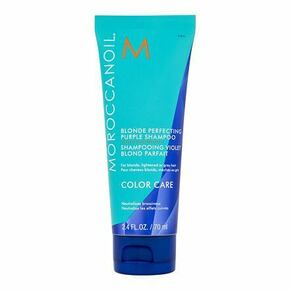 Moroccanoil Color Care Blonde Perfecting Purple Shampoo šampon za plavu kosu 70 ml za žene