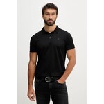 Pamučna polo majica Karl Lagerfeld crna 561200.745000