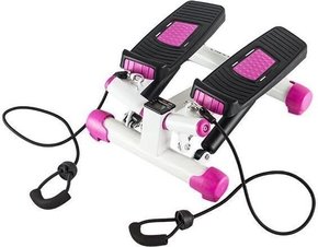 HMS S 3033 Twist Stepper with Ropes Pink