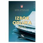 Izbor odluka Visokog upravnog suda Republike Hrvatske 2016.