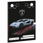 Ars Una: Lamborghini siva bilježnica s crtama za 1.razred A/5 14-32