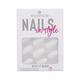 Essence Nails In Style umjetni nokti sa samoljepljivim jastučićima 12 kom nijansa 15 Keep It Basic za žene