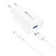 Foneng EU13 Wall Charger + USB to Lightning Cable, 3A (White)