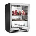Klarstein Steakhouse Pro, hladnjak za meso, 1 zona, 98 l, 1 - 25 ° C, dodir, nehrđajući čelik
