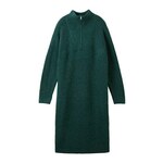 TOM TAILOR DENIM Pletena haljina smaragdno zelena