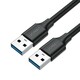 Kabel UGREEN, USB 3.0 A (M) na (M), 0.5m