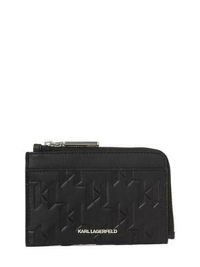 Karl Lagerfeld Novčanik 'Loom' crna