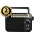 Dartel prijenosni radio RD-18, FM, AM, analogni, AC ili klasične baterije, crni