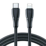 Kabel za USB-C Lightning 20W 0,25m Joyroom S-CL020A11 (crni)