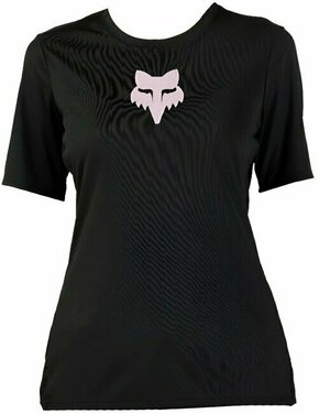 FOX Womens Ranger Foxhead Short Sleeve Jersey Dres Black S