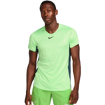 Muška majica Nike Court Dri-Fit Advantage Printed Tennis Top - lime blast/deep jungle/black