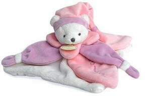 Doudou Poklon set - plišani spavač ružičasti medo 24 cm