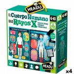 Igra Obrazovanje za Djecu HEADU El cuerpo humano Rayos X (4 kom.) , 675 g