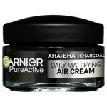 Garnier Pure Active AHA + BHA Charcoal Daily Mattifying Air Cream matirajuća dnevna krema za lice 50 ml unisex