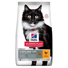 Hill's Science Plan Mature Adult 7+ Steril suha hrana za mačke 3 kg