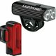 Lezyne Macro Drive 1400+/Strip Drive Pro 400+ Pair Satin Black/Black Front 1400 lm / Rear 400 lm Svjetlo za bicikl