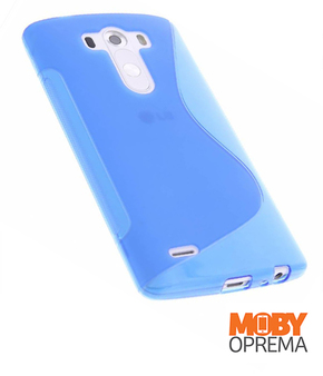 LG G3 plava silikonska maska
