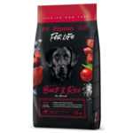 FITMIN Dog for life Beef &amp; Rice - dry dog food - 12 kg