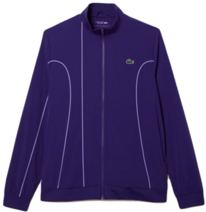Muška sportski pulover Lacoste SPORT x Novak Djokovic Ceremony Jacket - purple