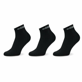 Set od 3 para unisex visokih čarapa adidas IC1305 Black