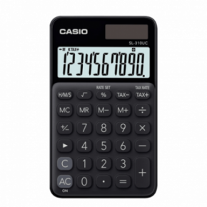 Casio kalkulator SL310 - CASSL310BK
