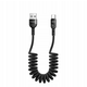Mcdodo Omega CA-6420 USB-A/USB-C Spring cable 1.8m (black)