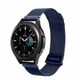 DuxDucis® Milanese Version Remen za Samsung Watch/Huawei/Honor/Xiaomi (22mm) Plavi