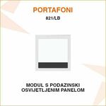 V-TEK MODUL S POZADINSKI OSVIJETLJENIM PANELOM 821/LB