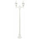NORLYS 402W | Rimini Norlys podna svjetiljka 188cm 2x E27 IP54 bijelo, prozirno