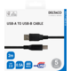 DELTACO USB-B 2.0 cable, suitable for printers, 2m black