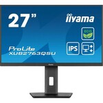 Iiyama ProLite XUB2763QSU-B1 monitor, IPS, 27", 16:9, 2560x1440, 100Hz, pivot, HDMI, Display port, USB