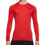Muška kompresijska odjeća Nike Pro Dri-Fit Tight Top LS M - university red/black/black