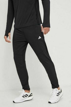 ADIDAS PERFORMANCE Sportske hlače 'Own The Run' crna / bijela