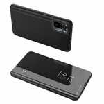 MG Clear View preklopna maska za Xiaomi Poco M4 Pro 5G, crno
