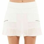 Ženska teniska suknja Lucky in Love Tech Performance High Tech Flounce Skirt - white