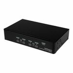 StarTech.com 4 Port DisplayPort KVM Switch w/ Audio - USB, Keyboard, Video, Mouse, Computer Switch Box for 2560x1600 DP Monitor (SV431DPUA) - KVM / audio / USB switch - 4 ports