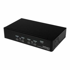 StarTech.com 4 Port DisplayPort KVM Switch w/ Audio - USB