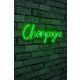 Ukrasna plastična LED rasvjeta, Champagne - Green