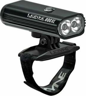 Lezyne Helmet Micro Drive Pro 800XL 800 lm Black/Hi Gloss Svjetlo za bicikl