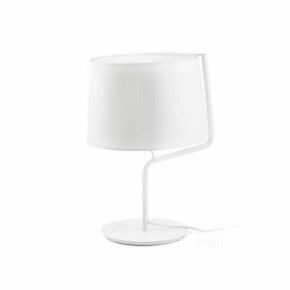 FARO 29332 | Berni Faro stolna svjetiljka 45cm 1x E27 bijelo mat