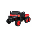 Traktor na akumulator "Farmer"- DVOSJED - crveni