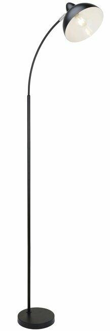 RABALUX 5239 | Daron Rabalux podna svjetiljka 158cm sa prekidačem na kablu 1x E27 bijelo mat